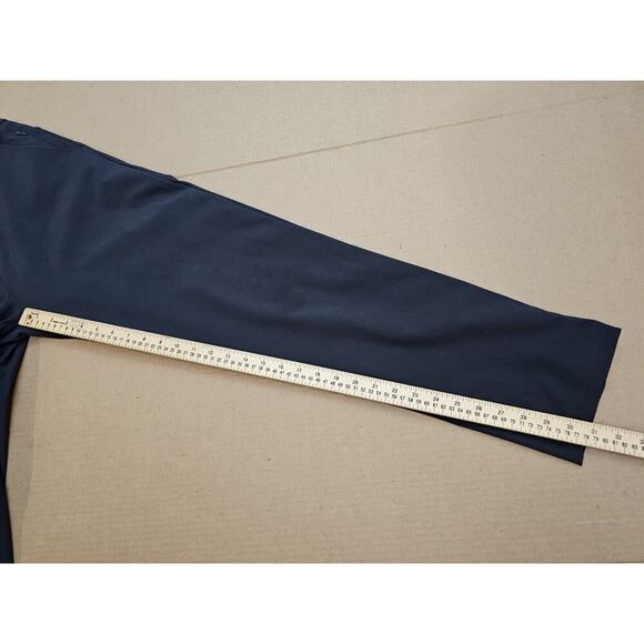 Lululemon Mens commission Pants 32x31 Black slim Warpstreme Stretch LM5710S - Picture 12 of 16